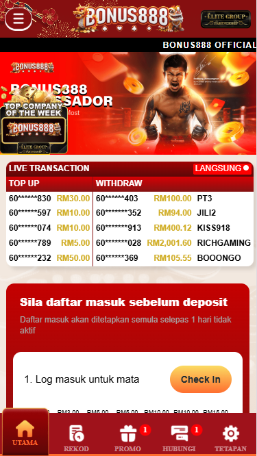 Bonus888 - Homepage - bigwin888m