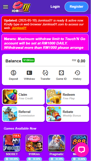 Jomkiss - Homepage - bigwin888m