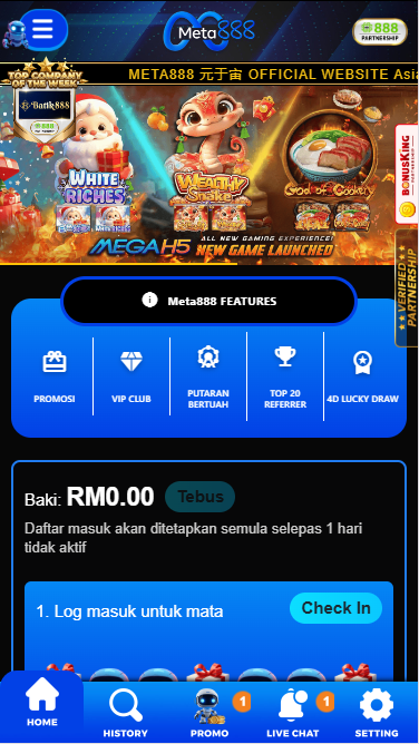 Meta888 - Homepage - bigwin888m