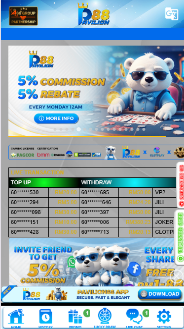 Pavilion88 - Homepage - bigwin888m