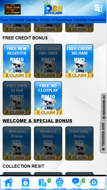 Pavilion88 - Promotion - bigwin888m