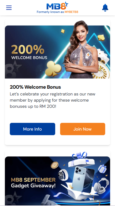 MYBET88 - Promotion - bigwin888m