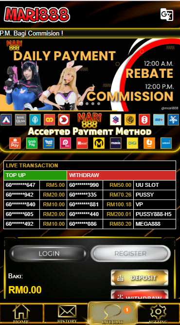 Mari888 - Homepage - bigwin888m