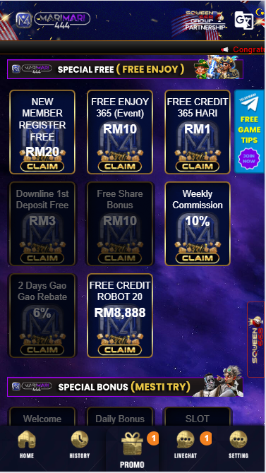 Marimari444 - Promotion - bigwin888m