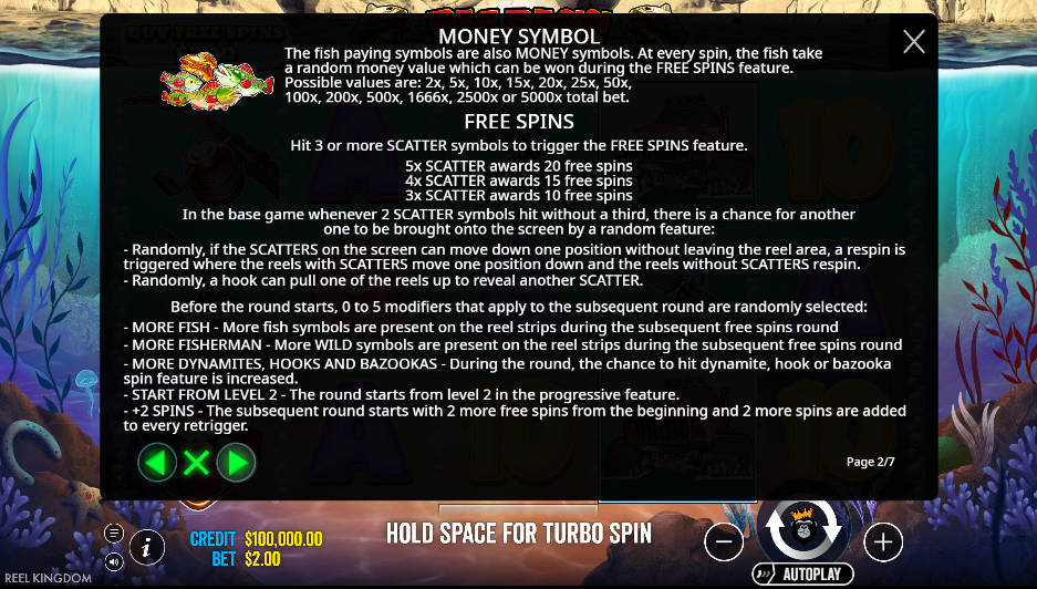 Big Bass Splash Slot - Features - bigwin888m