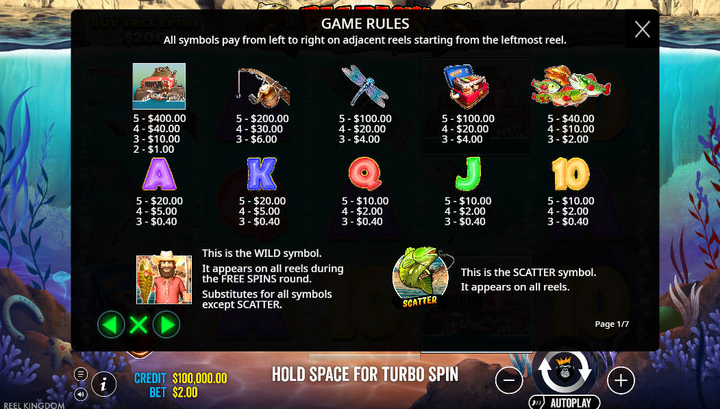 Big Bass Splash Slot - Game Rules - bigwin888m