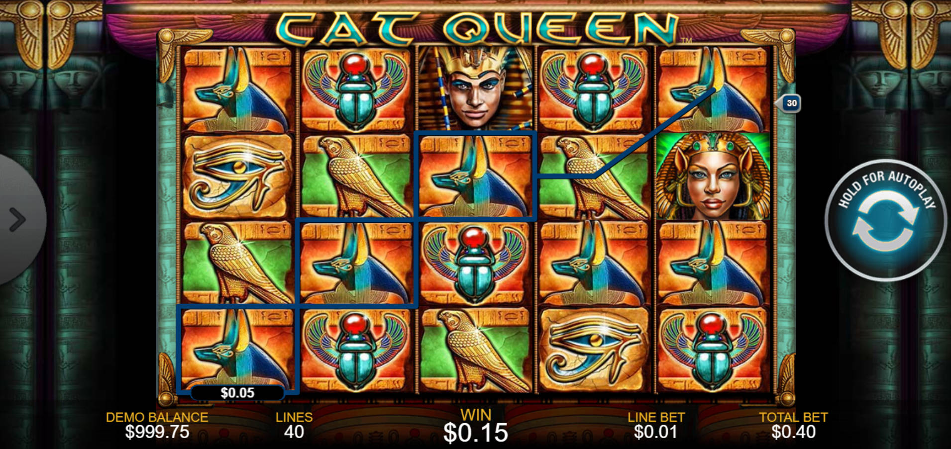 Cat Queen Slot - Gameplay - bigwin888m