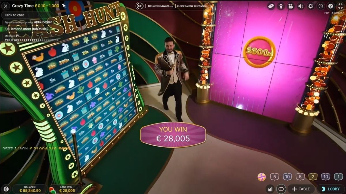 Crazy Time - Gameplay - bigwin888m