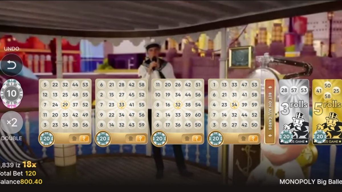 MONOPOLY Big Baller - Interface - bigwin888m