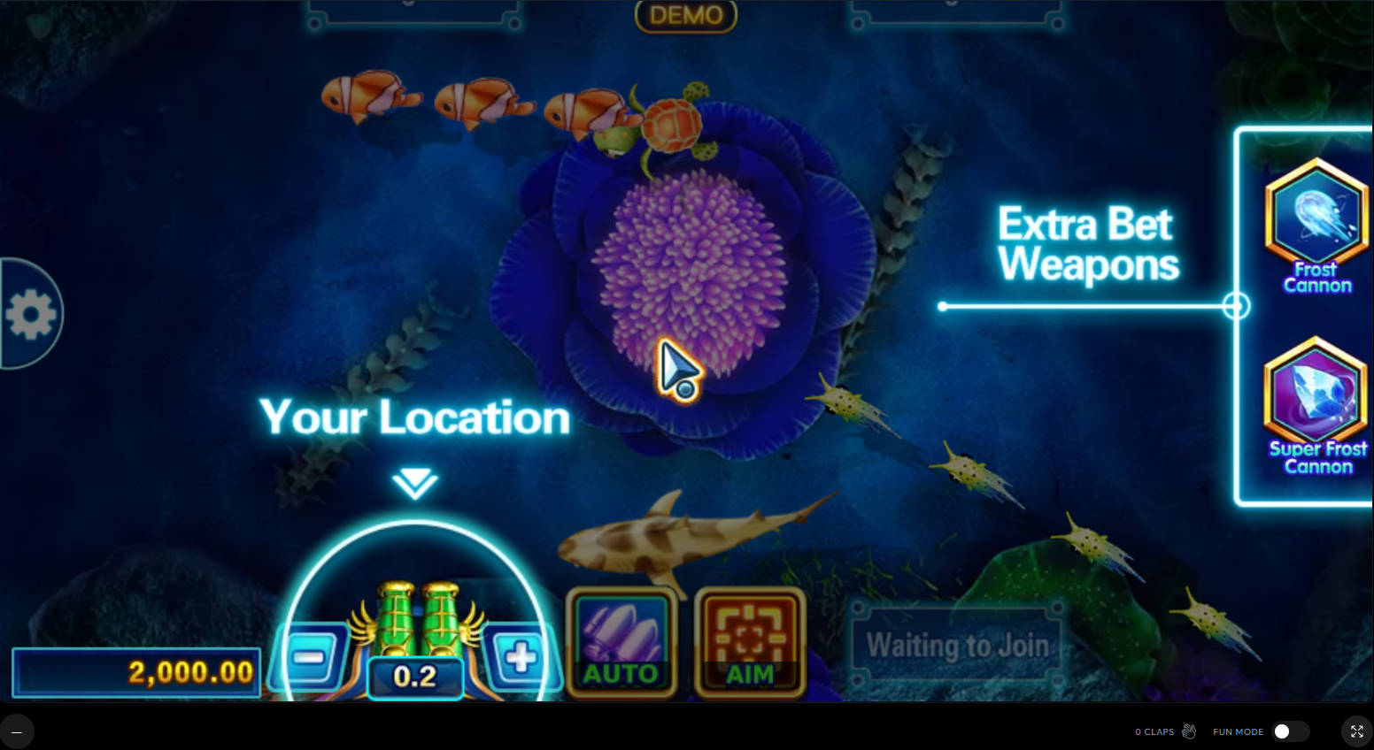 Dragon Fishing II - Interface - bigwin888m